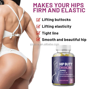 Vendita calda su misura Maca Gummies integratore seno Hip glutei per migliorare le caramelle per le donne efficace prodotto di bellezza per gli adulti