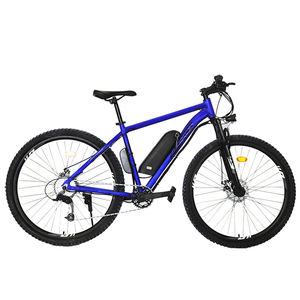 עיצוב חדש מסגרת פלדה גבוהה פחמן מסגרת אלומיניום סגסוגת עורף האחורי מנוע משולב סוללה 25 קילומטר/שעה בלם דיסק אופניים חשמלי - Product Image 2