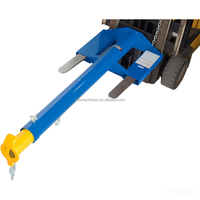 Grue télescopique BTB pour chariot élévateur, grue à flèche basse, élévateur à flèche allongée, attache robuste pour chariot élévateur, modèle BTB-LB