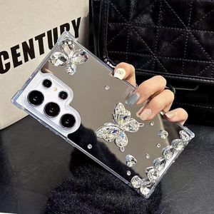 Sang Trọng Pha Lê Bling Thiết Kế Trường Hợp Đối Với Samsung Cho Galaxy S25 Siêu S24 Cộng Với Lấp Lánh Kim Cương Gương Bìa Cho A55 Di Động - Product Image 5