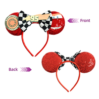 2025 dessin animé souris oreille arc bandeau enfants Cosplay Sequin cheveux accessoires parfait pour les filles et les femmes Festival cadeaux