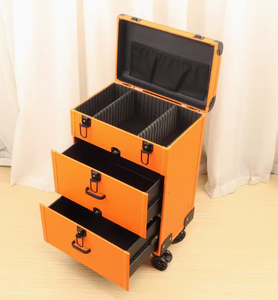 PLUS DE DESIGN <span class=keywords><strong>Professionnel</strong></span> Rolling Multi Function Cosmetic Nail Hairdresser Case Salon Makeup Beauty <span class=keywords><strong>Trolley</strong></span> - Product Image 4