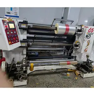 China Factory Whole Set Automatic Adhesive Tape Making Machine Automatic Hot Stamping Foil Cutting Slitting Machine