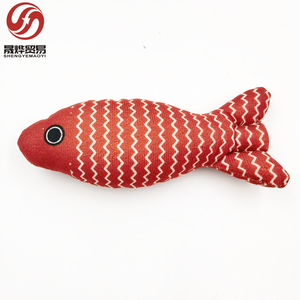 لعبة القط لعبة واقعية دمية السمك مقاومة للخدش القطن مادة الكتان الاسترخاء والترفيه لوازم القط لعبة القط - Product Image 3