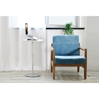 Table basse relevable multifonctionnelle en métal écologique avec réglage en hauteur, design moderne pour usage domestique