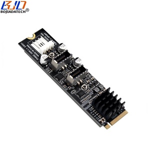 Dual 10 Гбит/с 2 USB 3,2 Type-E в NGFF M.2 NVME ключ-M интерфейсный адаптер ASM3142 с SATA 15Pin кабель питания - Product Image 3