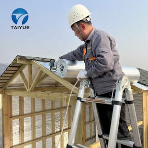 Doppia bolla riflettente 10mm foglio di isolamento radiante barriera soffitta per magazzino isolamento termico in schiuma di alluminio PE - Product Image 5