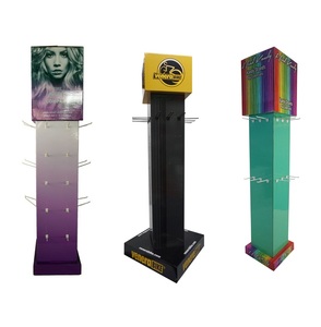 Đứng Miễn Phí Tùy Chỉnh Thiết Kế Và Kích Thước Sóng Bán Lẻ Hiển Thị Hộp Tông Móc Hiển Thị Rack Cho Cửa Hàng - Product Image 6