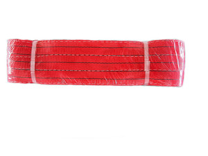 <span class=keywords><strong>Élingue</strong></span> de sangle plate à double œil en polyester de couleur rouge <span class=keywords><strong>5T</strong></span> 100% pour un ascenseur sûr - Product Image 3