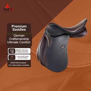 <span class=keywords><strong>Selle</strong></span> d'équitation anglaise tout usage haut de gamme, durable, légère, à siège profond, <span class=keywords><strong>pour</strong></span> entraînement et randonnée, 17 et 18 pouces - Product Image 1