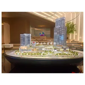 Modelo inmobiliario personalizado de fábrica, plan de casa, diseño de arquitectura, mansión, modelos arquitectónicos a escala