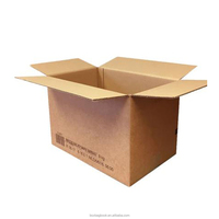 C Flûte E Flûte Cinq Couches Noir rose Brun Couleur Mailer Emballage Pliant Grandes Boîtes en Carton d'Expédition Combinées avec Fentes