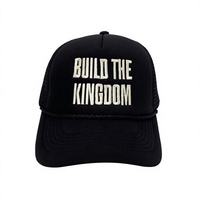 Gorra Trucker de Espuma con Logotipo Personalizado, Gorra de Malla de 5 Paneles con Parche Bordado en 3D, Ajustable, Unisex, para Adultos