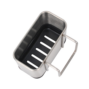 Độc đáo U hình dạng treo khóa màu bạc đa chức năng nhà bếp cống lưu trữ thép không gỉ tổ chức kab003 - Product Image 4