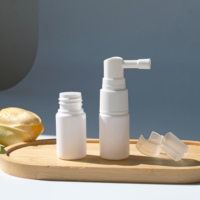 10ml 20ml 30ml flacon pulvérisateur rond rotation presse en plastique longue buse flacon pulvérisateur