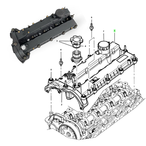 Offre Spéciale – Couvercle de culasse moteur 68045317AA pour Jeep Wrangler 2.8T 2010-2016 – Cache-culbuteurs moteur - Product Image 4