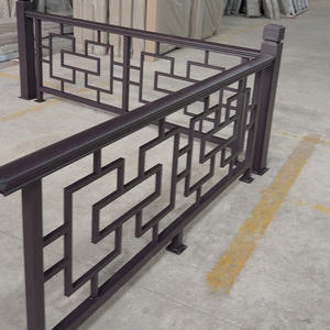 Aluminium/Gegalvaniseerd Stalen Hek Balkon/Achtertuin Metalen Veiligheid Vangrail Leuning Leuningen - Product Image 1