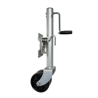 HOMFUL en acier au carbone yacht bateau remorque jack roulement 2000LBS ascenseur portatif de voiture jack