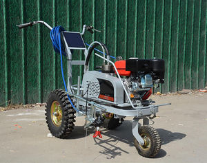 Machine de marquage de piste en plastique avec déflecteur Équipement de marquage par pulvérisation à froid Machine de marquage de piste électrique Machine de marquage de sol - Product Image 4