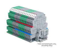 Conector de puente rápido para módulo de interfaz MR Slim Espacio de conector de cableado de tornillo de PIN de 6,2mm