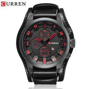 Nuevo Reloj de Lujo para Hombre, Deportivo, Multifunción, de Diseño Único, Analógico, Casual, de Cuarzo, con Correa de Cuero, de 47 mm, en Aleación - Product Image 6