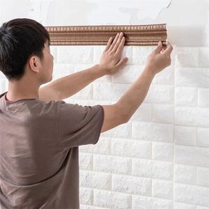 Carta <span class=keywords><strong>da</strong></span> Parati <span class=keywords><strong>con</strong></span> Motivo a Mattoni Bianchi <span class=keywords><strong>con</strong></span> Pannello Decorativo per <span class=keywords><strong>Camera</strong></span> <span class=keywords><strong>da</strong></span> <span class=keywords><strong>Letto</strong></span> - Product Image 3