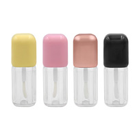 Tubes de rouge à lèvres et baumes à lèvres vides personnalisables avec logo, emballages en plastique et métal avec impression sérigraphique pour crème et gloss à lèvres