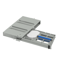 LC UPC jaringan tipe ayunan 24-Port 19 inci, Panel Patch serat optik Harga terbaik 48 inti peralatan optik FTTH Model kuncir SC FC