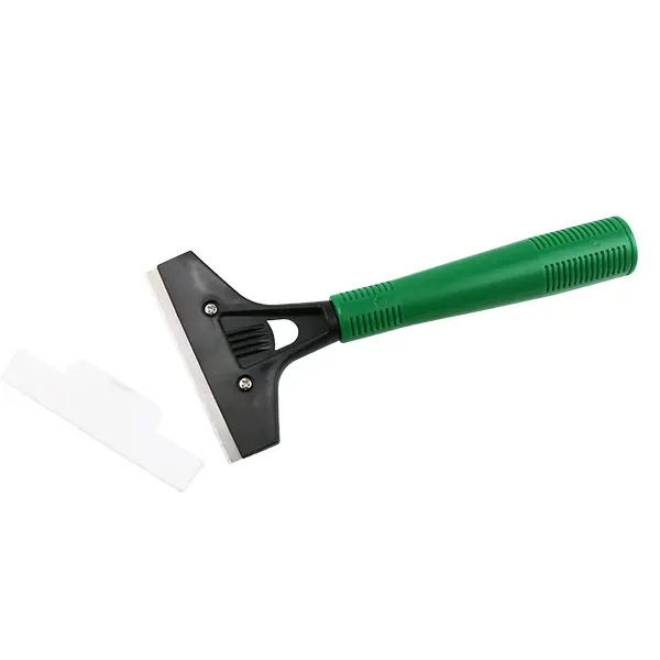Berrylion grattoir papier peint Portable, outils de nettoyage de vitres de sol, couteau à gratter à manche en plastique ABS, spatule