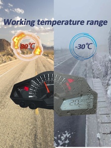 Digital Instrumentos de medición velocímetro LCD para motocicleta Kawasaki <span class=keywords><strong>Ninja</strong></span> <span class=keywords><strong>Z250</strong></span> Z <span class=keywords><strong>250</strong></span> 250F1 <span class=keywords><strong>250</strong></span> FI - Product Image 4