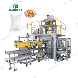 Macchina imballatrice per riempimento di cereali da 30kg macchina imballatrice completamente automatica per imballare i cereali