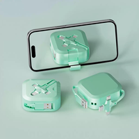 Câble de charge USB rétractable 3-en-1 avec support de téléphone, motif personnalisé, charge rapide, idéal comme cadeau promotionnel pour entreprise