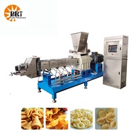 Machine automatique de fabrication de snacks extrudés et frits, chips de blé et de maïs, ligne de production de snacks Sala Bugle