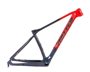 2024 TWITTER PREDATORpro 27.5/29erスルーアクスル12*148(142) mmT900ホログラフィックカラーカーボンファイバーマウンテンバイクフレーム