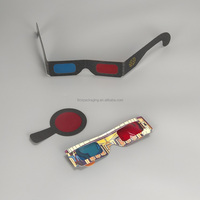 Lunettes d'éclipse solaire certifiées ISO Design personnalisé Eclipse Viewing Lunettes en papier 3D pour voir le soleil