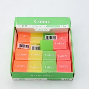 Gomme à effacer multicolores de qualité supérieure pour une utilisation sûre, promotion, fournitures scolaires et de bureau, papeterie - Product Image 6