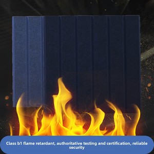 Bande <span class=keywords><strong>de</strong></span> panneau insonorisant et ignifuge en polyuréthane auto-adhésif transfrontalier pour salle <span class=keywords><strong>de</strong></span> <span class=keywords><strong>piano</strong></span>, KTV, cinéma, mur - Guangdong - Product Image 3