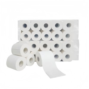 Toptan 2 katlı tuvalet kağıt rulolar yumuşak banyo doku ev & otel için hazır gemi - Product Image 1