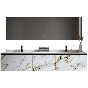 Nouvelle <span class=keywords><strong>vasque</strong></span> double en <span class=keywords><strong>bois</strong></span> à fixer au mur, <span class=keywords><strong>vasque</strong></span> de salle de bain de luxe, grande taille, <span class=keywords><strong>vasque</strong></span> <span class=keywords><strong>et</strong></span> meubles de salle de bain - Product Image 5