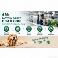 Sachets personnalisés imprimés pour friandises pour chiens, refermables, autoportants, pour emballage de snacks pour animaux de compagnie, usine OEM/ODM pour la vente en gros