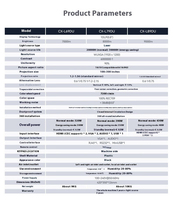 L79DU Technologie d'affichage DLP Rapport de contraste de 8000lumens ≥ 6000000:1epso. N Projecteur ou micro projecteur portable