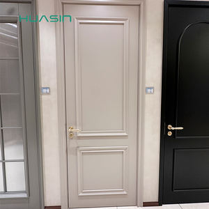 Cửa nội thất gỗ polymer cao cấp Huasin USA Canada, thiết kế hiện đại, dành cho phòng tắm và cửa ra vào, bảo hành 5 năm. - Product Image 1