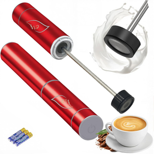 Espumador de Leche Manual Estilo Barista con Baterías <span class=keywords><strong>Duracell</strong></span> <span class=keywords><strong>AAA</strong></span>, Mezclador Eléctrico, Fácil de Usar - Product Image 6