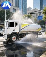 Camion pulvérisateur d'eau désinfectant polyvalent DXA5180TSDD6 avec réservoir de 12,97 m³ pour la suppression de la poussière, le lavage des routes et la prévention des épidémies