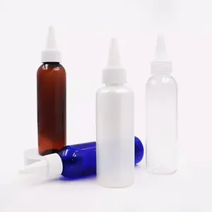 宠物塑料针尖滴管瓶100毫升白色塑料酱挤压药瓶挤压塑料瓶