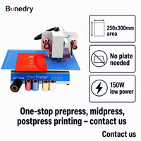 Impressora Digital de Mesa Bonedry 3025 Elétrica 300dpi Nova para Papel, PVC, Couro, Acrílico, Caderno, Caixa de Presente, Capa de Cartão