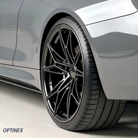 Jantes forgées sur mesure concaves légères à 5 branches 17 18 19 20 21 22 pouces 5x120 5x114.3 5x112 5x130 pour BMW Benz Audi Porsche