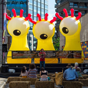 13FT Offre Spéciale gonflable oeil monstre personnalisé géant dessin animé jouets gonflables pour Halloween décoration fête de scène en plein air - Product Image 2