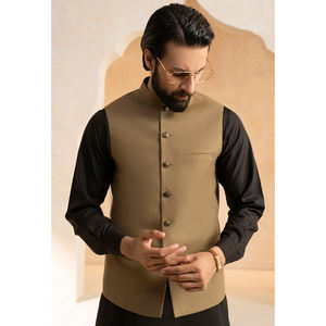 Private Label Wedding And Party Wear <b>Men</b> Waistcoat And <b>Vest</b> Premium Quality Custom Logo Print <b>Men</b> Waistcoat In Bulk Quantity - Product Image 2