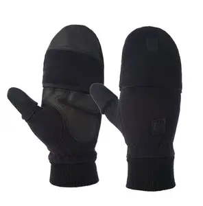 冬季手套男女通用触摸屏手套防滑抓握弹性袖口冬季手套